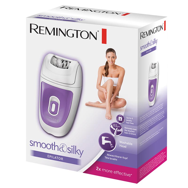 Depilador Smooth & Silky Remington - Violeta Con Blanco