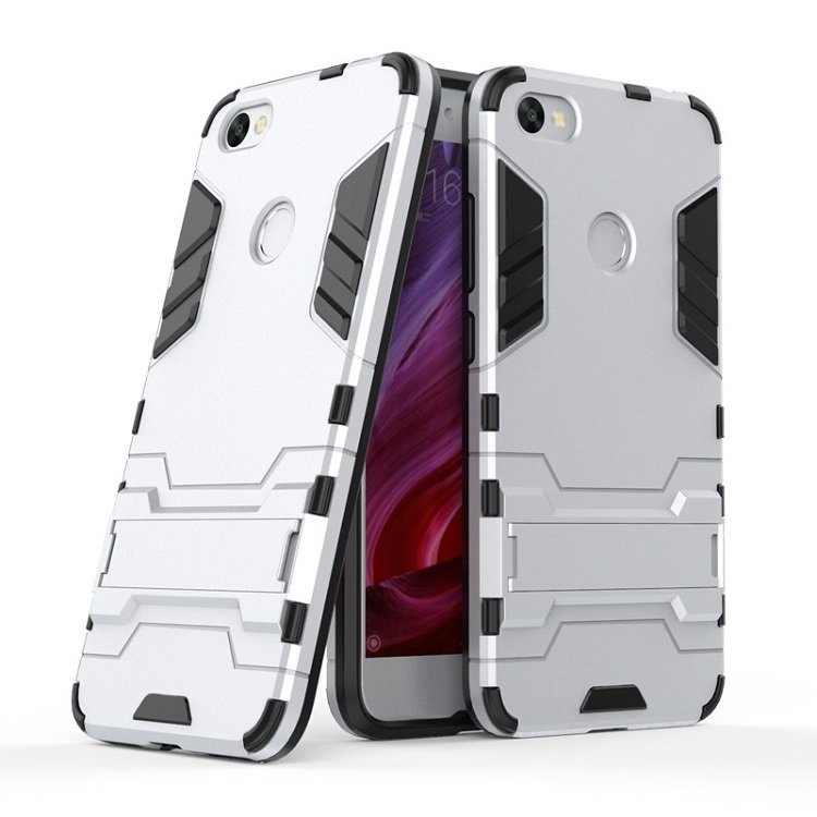 Funda Case + Cristal Xiaomi Mi Note 5A Protector Uso Rudo Iron Bear