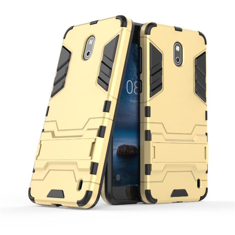 Funda Nokia 2 Protector Uso Rudo Iron Bear