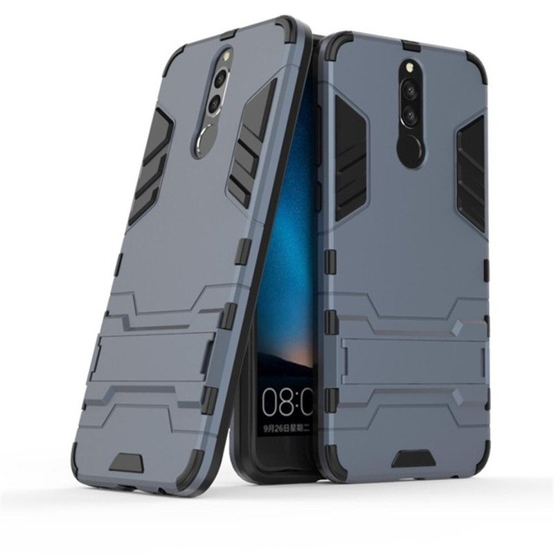 Funda Case + Cristal Huawei Mate 10 Lite RNE-L03 Protector Uso Rudo Iron Bear