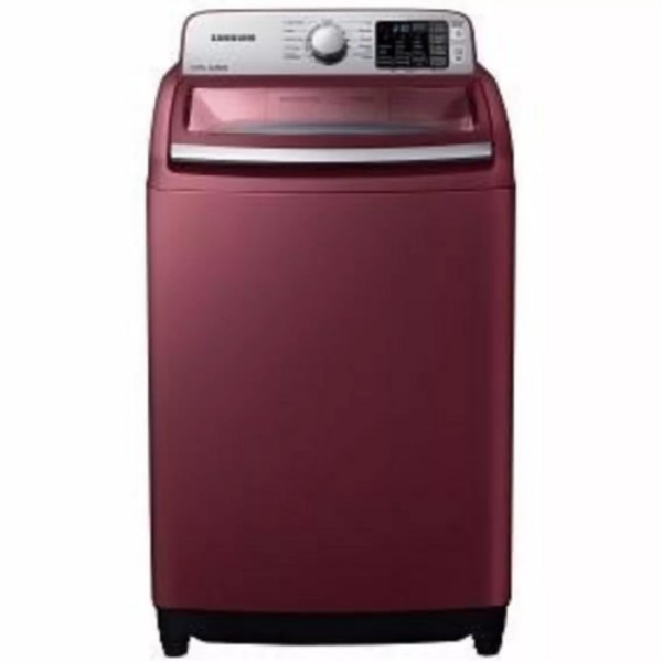 Lavadora automática, 18 kg, color rojo, Samsung  WA18F7G4UWR/AX ALB