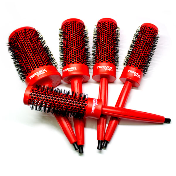 Kit de Cepillos Termix Ceramic Rojo