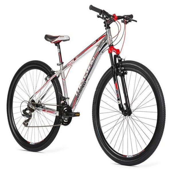 Oferta Limitada Bicicleta Mercurio Aluminio Ranger R29 Cromo Rojo*