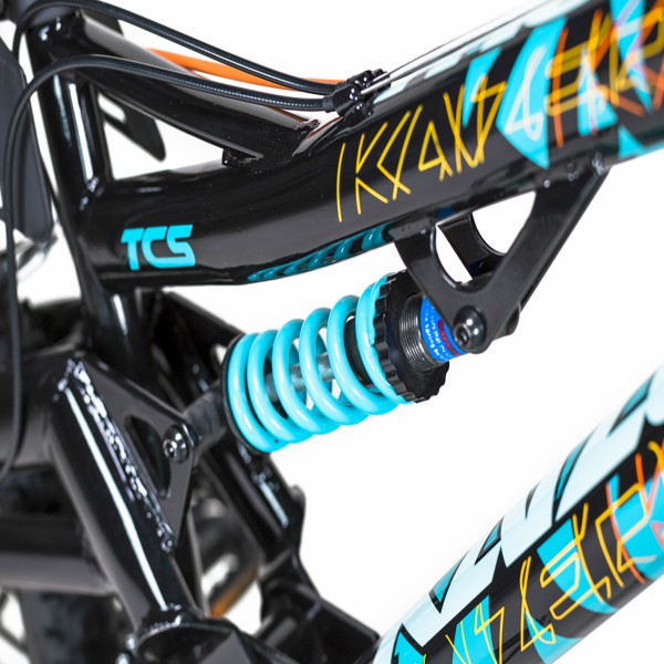 Bicicleta de Montaña KAIZER R24 21v. Negro/Turquesa DS