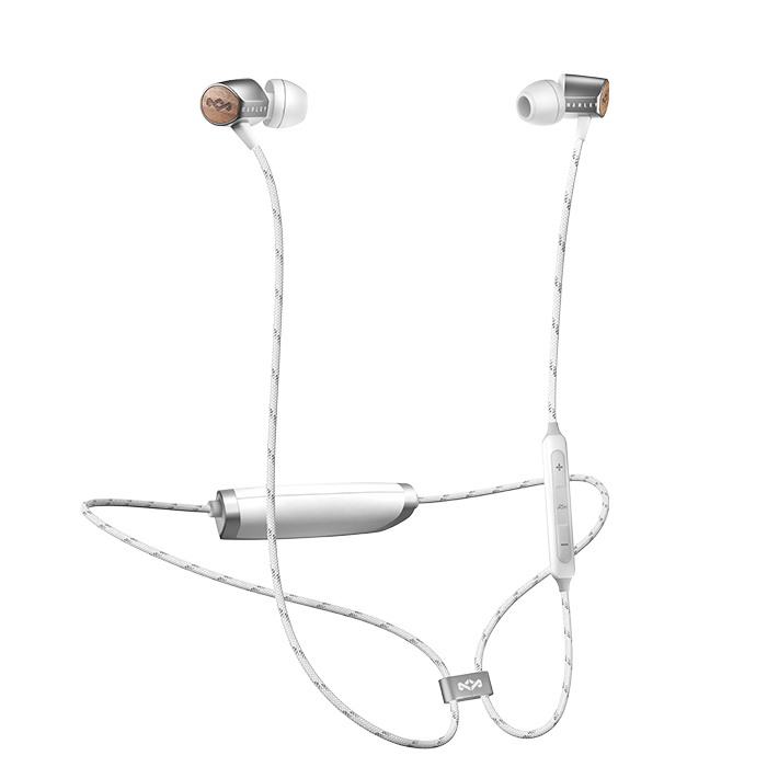 Audífonos Inalámbricos Bluetooth con Micrófono Recargables - Blanco - Marley - Uplift 2 BT