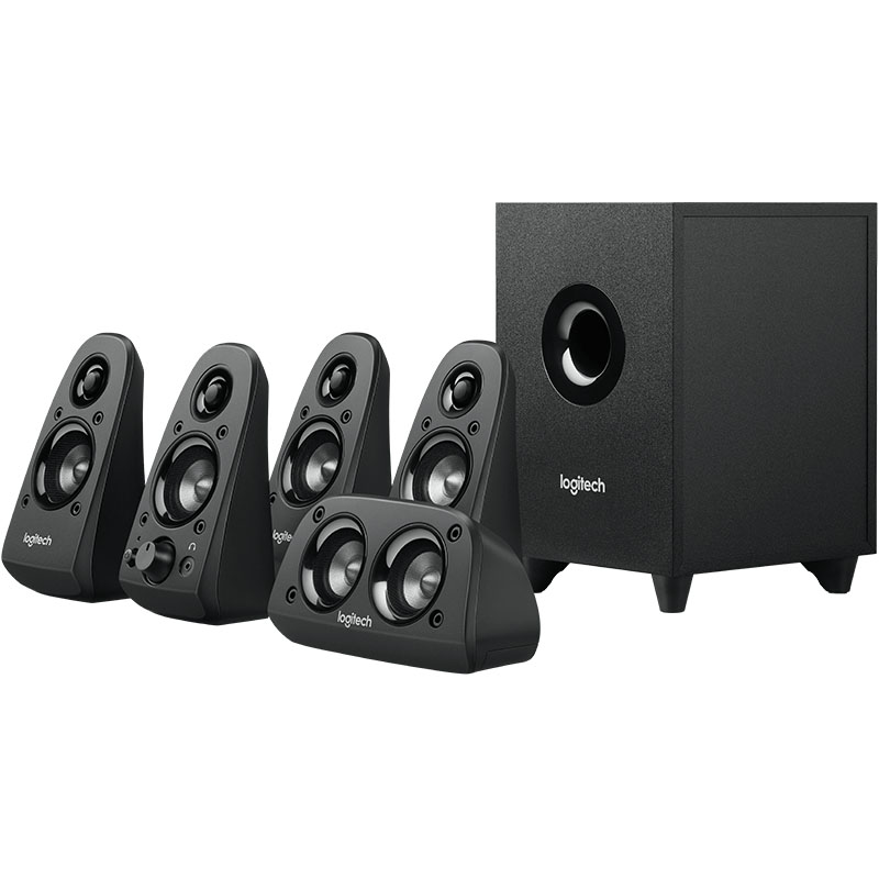 Bocinas Logitech Z506 5.1 Canales Sonido Envolvente.