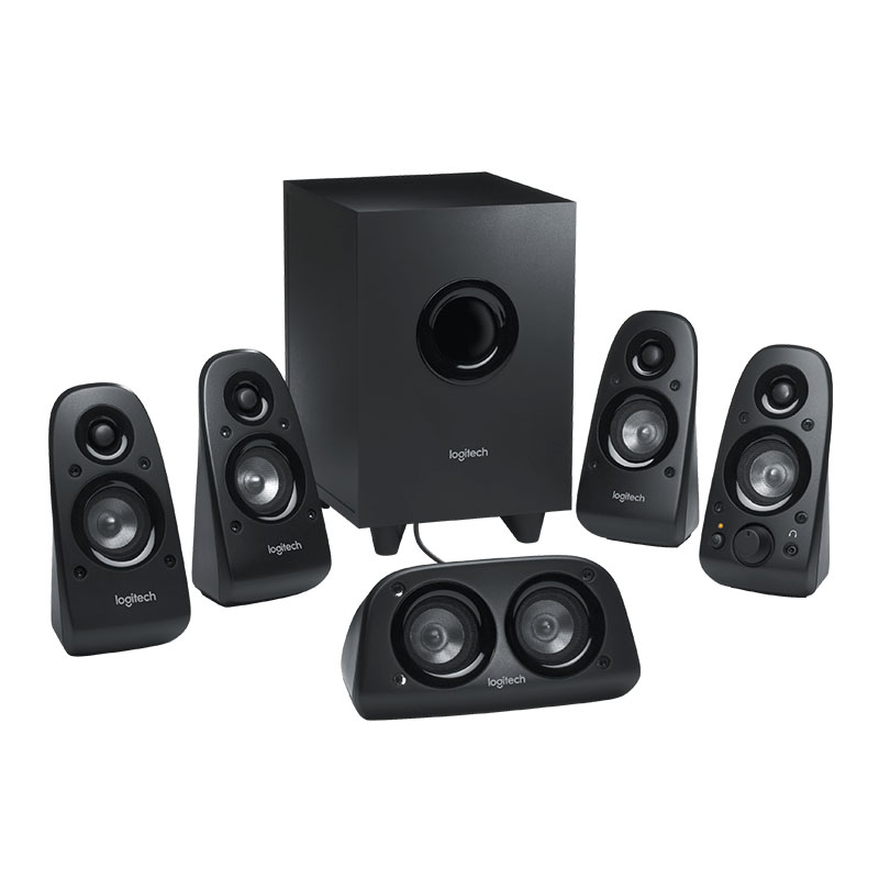 Bocinas Logitech Z506 5.1 Canales Sonido Envolvente.