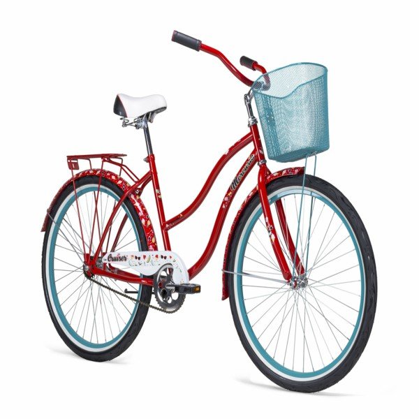 Bicicleta Vintage CRUISER Dim R26 Rojo/Azul