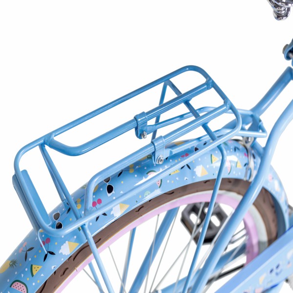 Bicicleta Vintage CRUISER Dim R26  Azul Claro/ Rosa Nacarado
