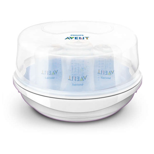 Esterilizador De Biberones Avent Scf281/02 Vapor-microondas