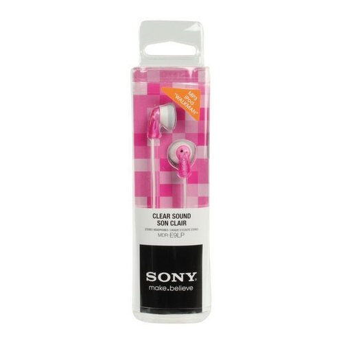 Audífono Sony 104dB MDR-E9 Rosa