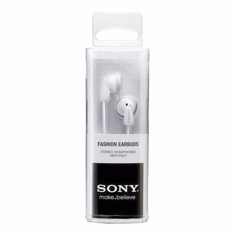 Audífono Sony 104dB MDR-E9 Blanco