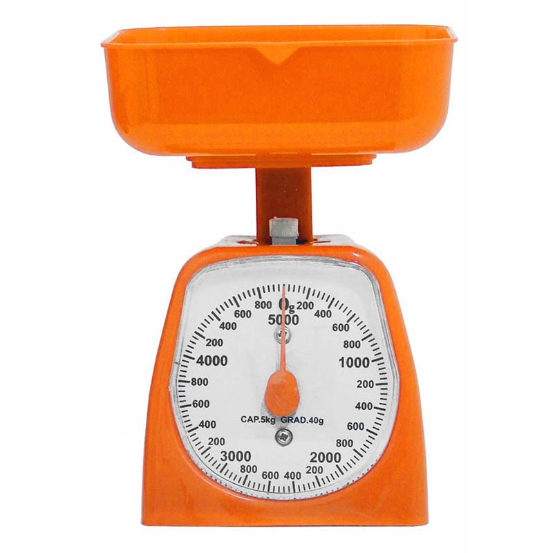 Bascula Cocina Kitchen Scales 5Kg Naranja