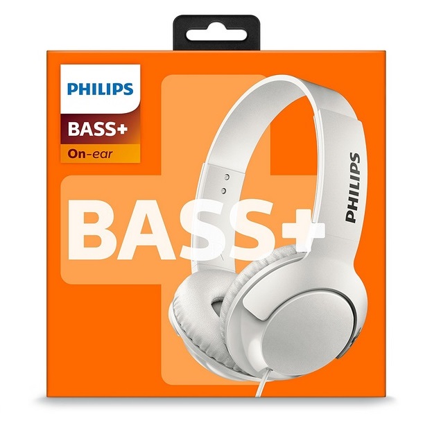 Audífonos Philips On-ear 40mW SHL3070 Blanco