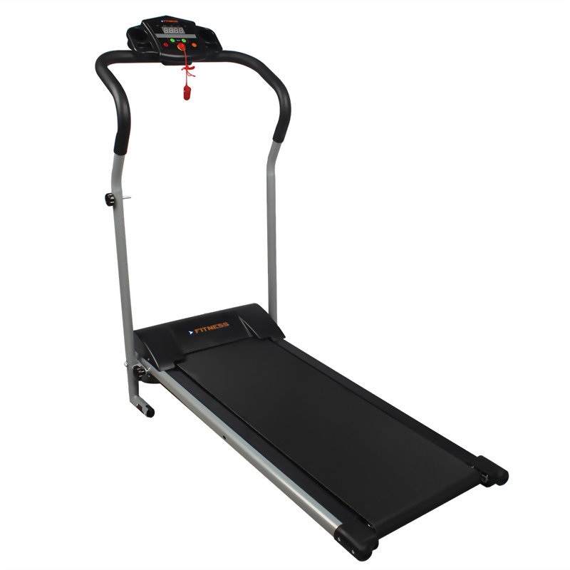 Caminadora de motor, velocidad de a 10 km, computadora con programas Fitness Station