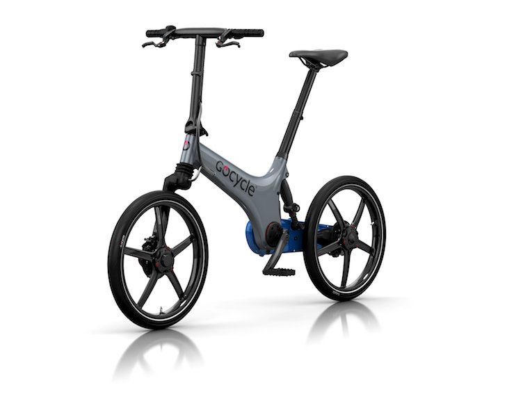 Bicicleta eléctrica Gocycle GS Gris / Azul