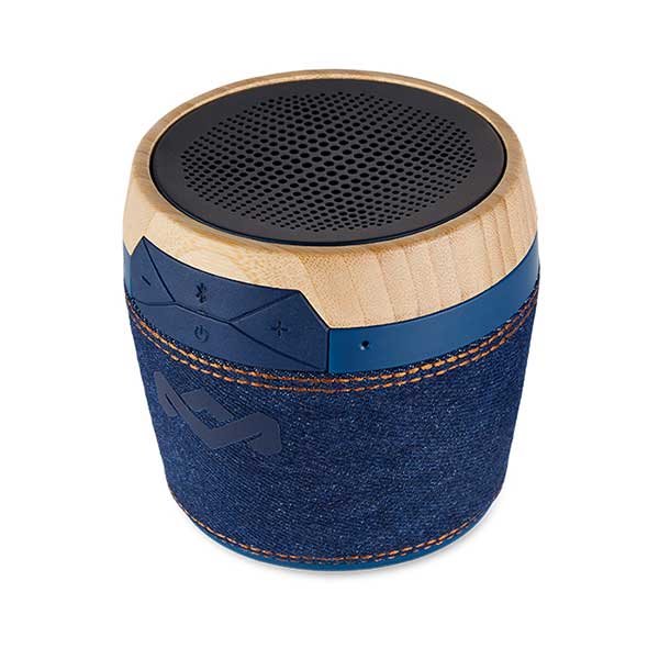 Bocina portátil Bluetooth con micrófono de Batería Recargable - Azul Mezclilla - Chant Mini