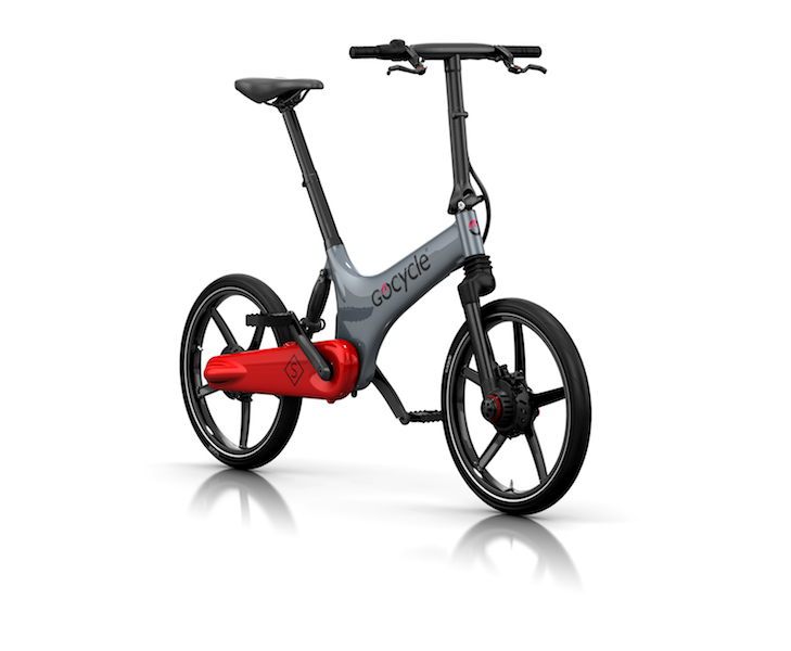 Bicicleta eléctrica Gocycle GS Gris / Rojo