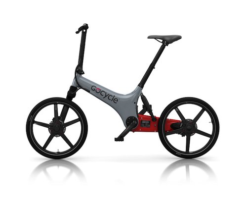 Bicicleta eléctrica Gocycle GS Gris / Rojo