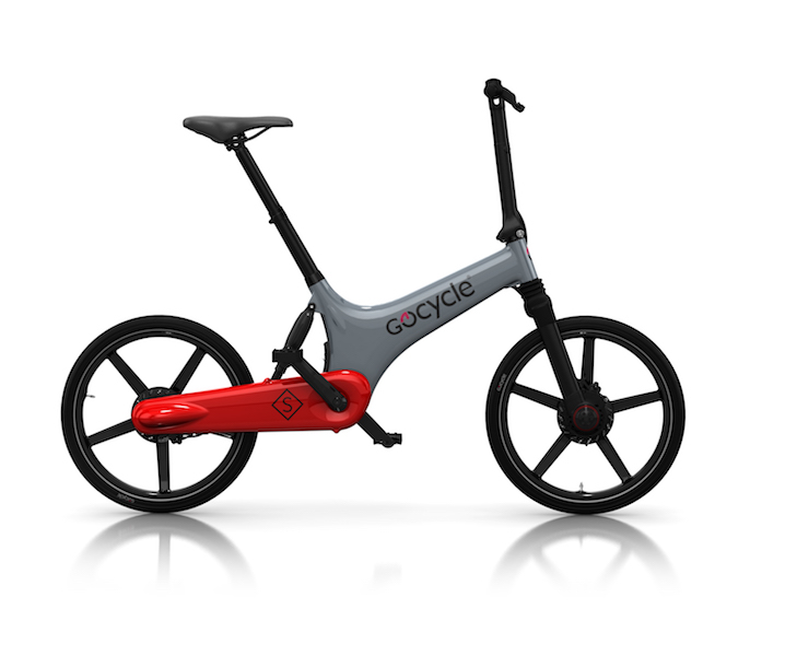 Bicicleta eléctrica Gocycle GS Gris / Rojo