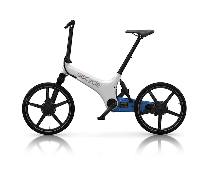Bicicleta eléctrica Gocycle GS Blanco / Azul
