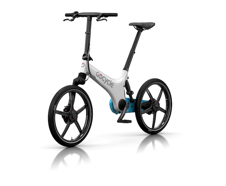 Bicicleta eléctrica Gocycle  GS Blanco / Cyan