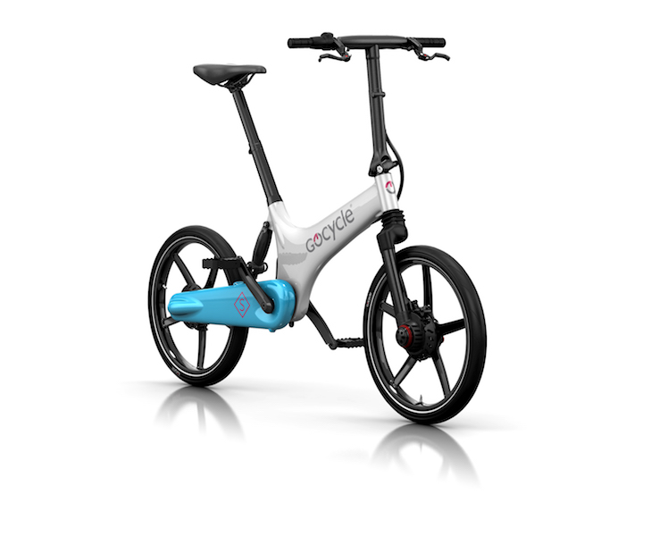 Bicicleta eléctrica Gocycle  GS Blanco / Cyan