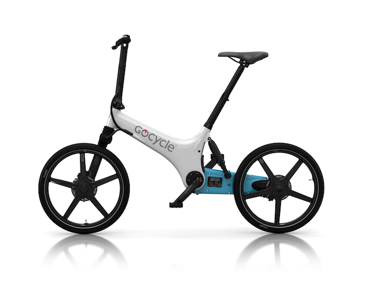 Bicicleta eléctrica Gocycle  GS Blanco / Cyan