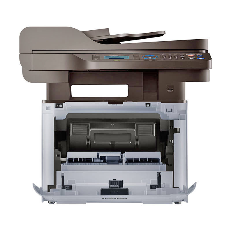 HP Samsung SL-M4072FD multifuncional láser B&N cristal oficio aplicaciones rojas gratis