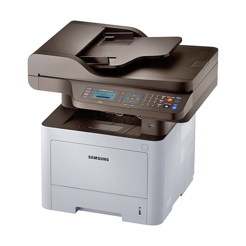 HP Samsung SL-M4072FD multifuncional láser B&N cristal oficio aplicaciones rojas gratis