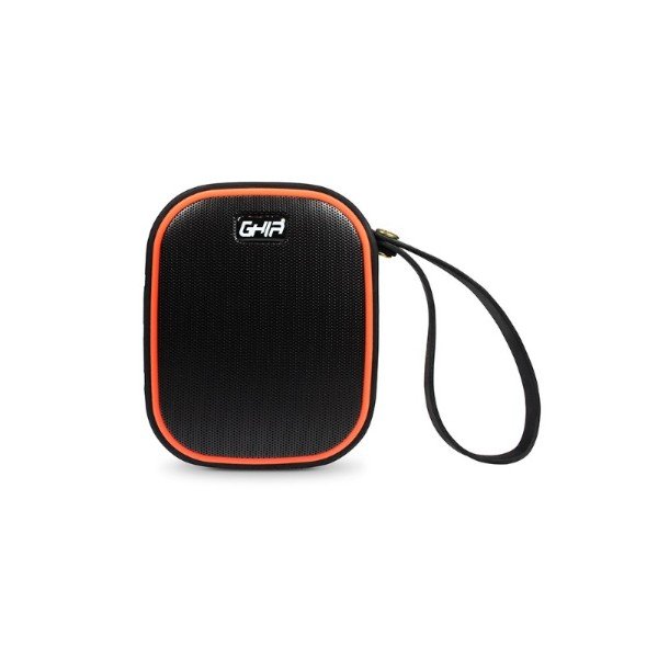 Bocina Bluetooth contra salpicaduras GAC067 negro/naranja Ghia