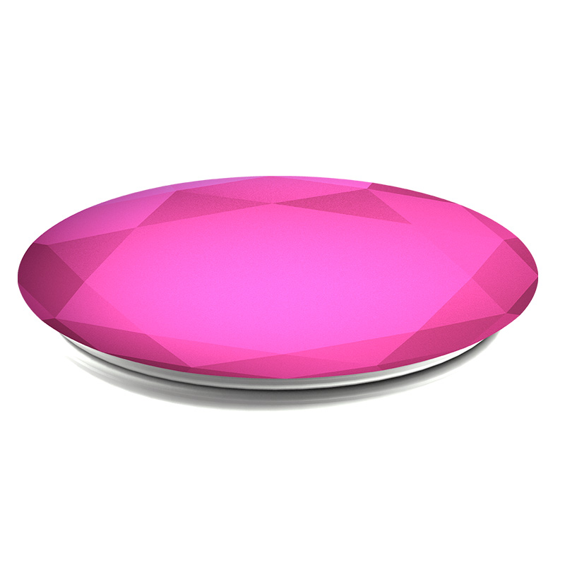 POPSOCKET FUCSHIA METALLIC DIAMOND