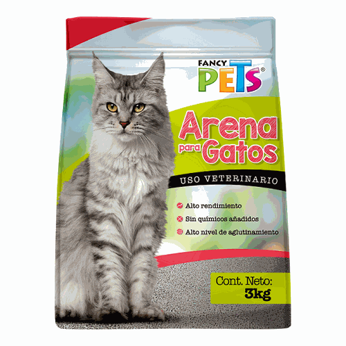 Arena gato 3 Kg Fancy Pets