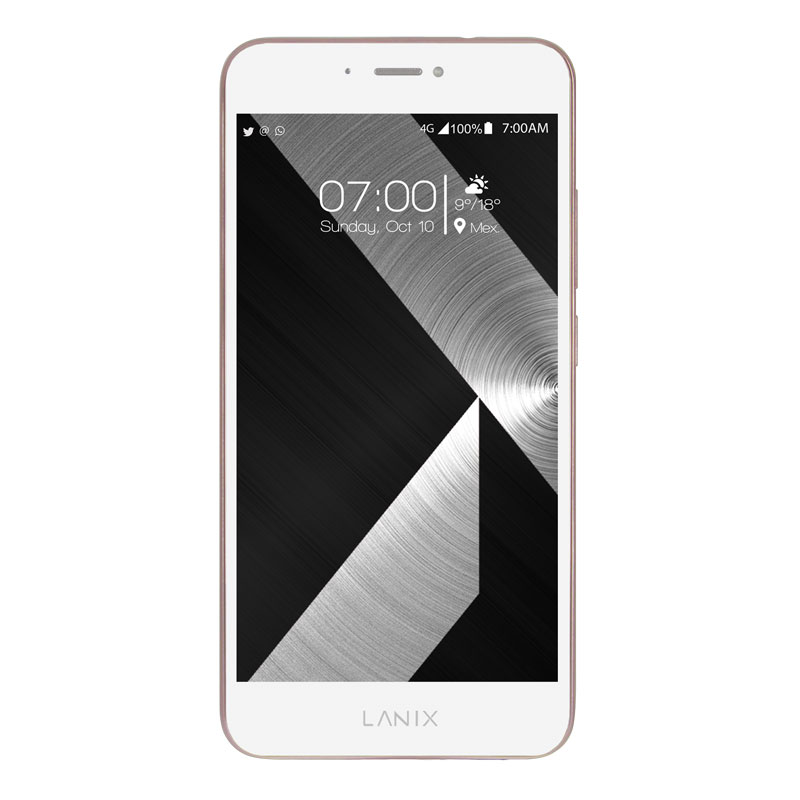 Celular LANIX LTE ILIUM L1120 Color  ROSA DORADO Telcel