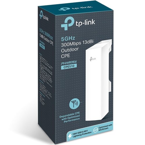 Access Point Tp-Link CPE510 5 GHz 300 Mbps Pharos Externo