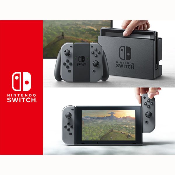 Consola Nintendo Switch color gris - Edición Estandar 