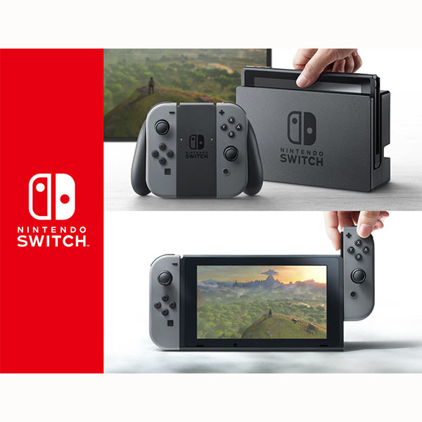 Consola Nintendo Switch color gris - Edición Estandar 