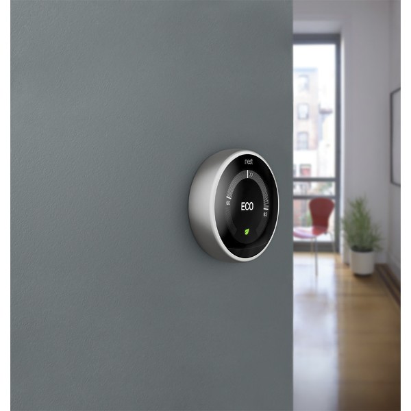 Termostato Nest Learning Thermostat 3rd Gen Stainless Steel