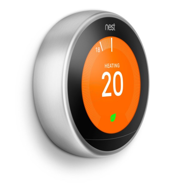 Termostato Nest Learning Thermostat 3rd Gen Stainless Steel