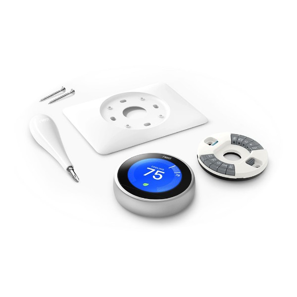 Termostato Nest Learning Thermostat 3rd Gen Stainless Steel