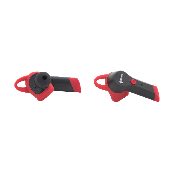 Audifonos Truewireless para llamadas musica deporte de gran imagen y calidad de sonido y resistencia al agua IPX4 Rojo Sync Ray