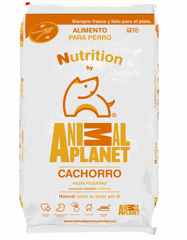 Animal Planet Alimento de 10 Kg. para perro Cachorro Razas Pequeñas.