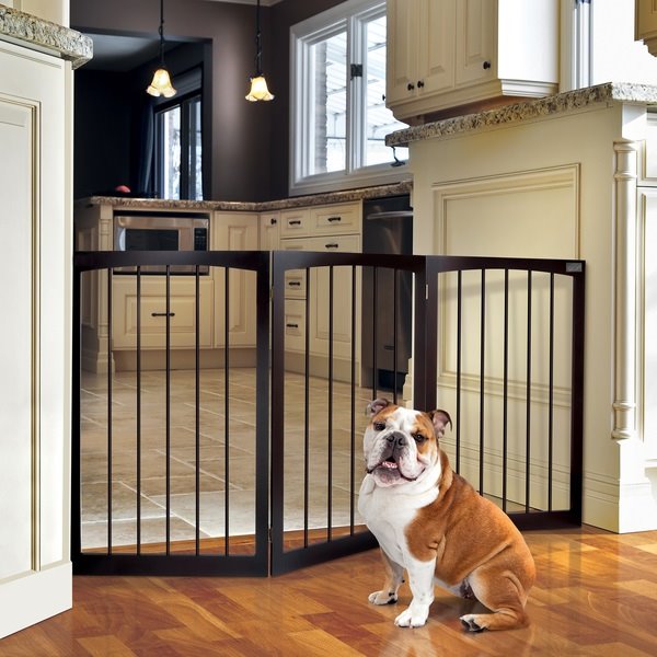 Reja Barandal Madera para Perro Plegable Animal Planet 160x61cm