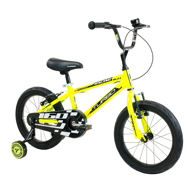 BICICLETA R-16 TURBO RACING ALUMINIO AMARILLO NEON