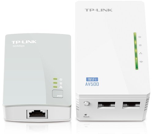 Kit Repetidor Powerline AV500 WiFi Tp-Link TL-WPA4220KIT