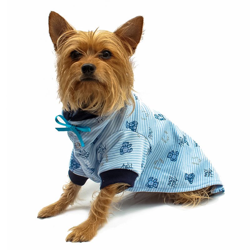 Pijama de Osos Azul Pet Pals Boutique