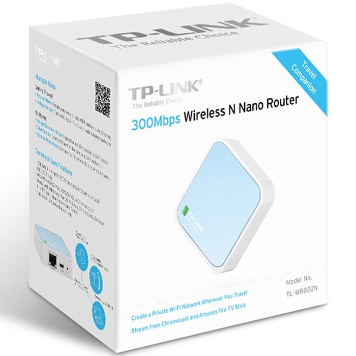 Router Mini Nano Tp-Link TL-WR802N 300 Mbps