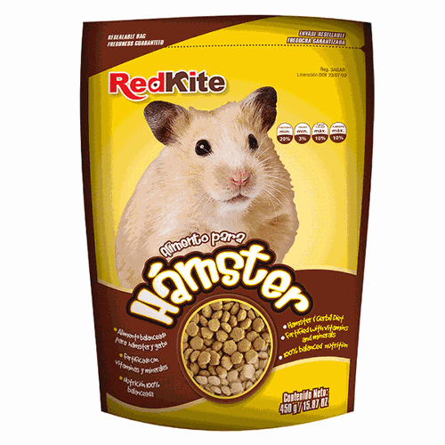 Alimento para Hamster de 450 gr RED KITE