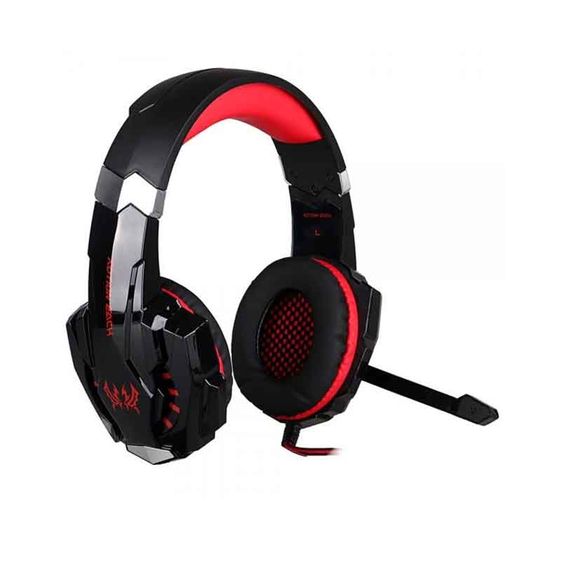 PS4 Diadema Kotion Each G9000 Pro Gamer Audífono Y Micrófono (Rojo)