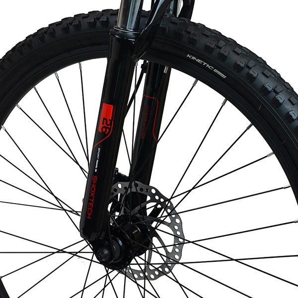 BICICLETA R-26 TURBO TX 6.1 ROJO MATE